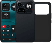 Nothing Phone (4a) Pro 256GB Zwart 5G + BlueBuilt Back Cover Zwart