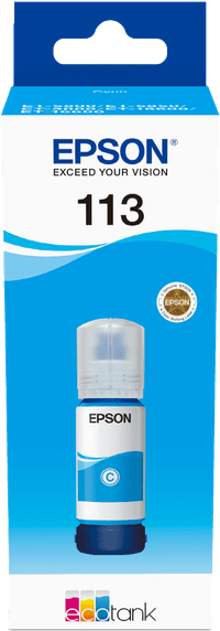 Epson 113 Inktflesje Cyaan
