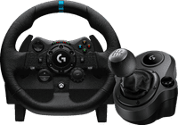Logitech G923 TRUEFORCE Xbox & PC + Driving Force Shifter