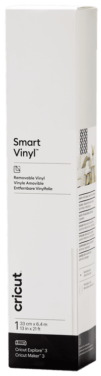 Cricut Smart Vinyl Amovible 33 x 640 Blanc