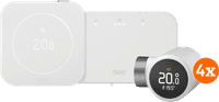 tado Wireless Smart Thermostat X Multi-room Starter Pack 2nd Generation (4 radiator knobs)