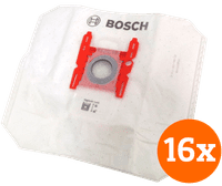 Bosch BBZ16GALL Sacs d'aspirateur (16 pièces)