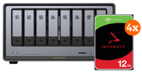 UGREEN NASync DXP8800 Plus + Seagate Ironwolf 12TB 4-Pack