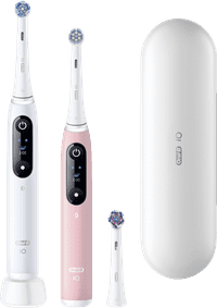 Oral-B iO 6 Wit en Roze Duo Pack