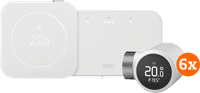 Tado Thermostat Connecté Sans Fil X Multi-Room Kit de Démarrage 2e Génération (6 têtes thermostatiques)