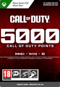 Call of Duty 5.000 Points Xbox Series X|S en Xbox One - Digitaal