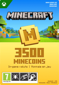 Minecraft: Minecoins Pack: 3500 Coins Xbox Series X|S, Xbox One en Windows 10 - Digitaal