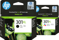 HP 301XL Cartridge Combo Pack
