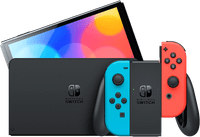 Nintendo Switch OLED Blauw Rood
