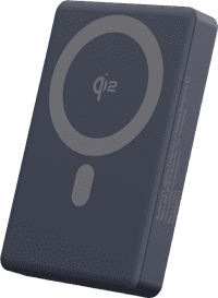 BlueBuilt Draadloze Powerbank met MagSafe en Qi2 10.000 mAh met Snelladen Grijs