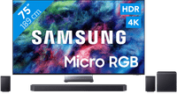 Samsung Micro RGB 75" R95H (2026) + Samsung HW-Q990H (2026)