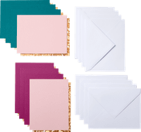 Cricut Cut-Away Cards Corsage A2 (10,8 cm x 14 cm) Lot de 8