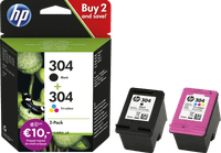 HP 304 Cartridges Combo Pack