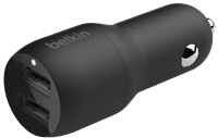 Belkin Car Charger with 2 USB Ports 12W
