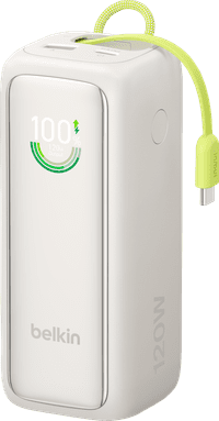 Belkin Powerbank 22.000 mAh met Snelladen 120 Watt Beige
