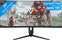 Vortech Pro 34 inches Quad HD Curved