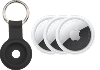 Apple AirTag 2 (3-Pack) + BlueBuilt Apple AirTag Sleutelhanger