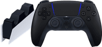 Sony PlayStation 5 DualSense Wireless Controller Midnight Black + Charging Dock