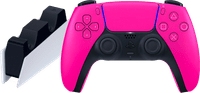 Sony PlayStation 5 DualSense Wireless Controller Nova Pink + Charging Dock