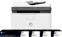 HP Color Laser MFP 179fnw  + 1 extra set toners