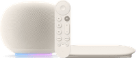 Google Home Speaker Créme + Google TV Streamer 4K