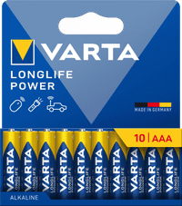 Varta Longlife Power AAA Pack 10 stuks