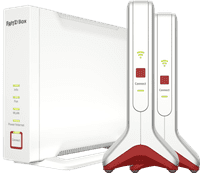 AVM FRITZ!Box 4060 International + FRITZ!Repeater 6000 International 2-pack