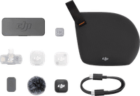 DJI Mic Mini 2 Single Récepteur Mobile + Boitier de Charge (pour DJI Mic & Mic Mini Series)