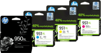 HP 951XL Cartridges Zwart/Kleur Combo Pack
