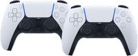 Sony PlayStation 5 DualSense Wireless Controller White Duo Pack