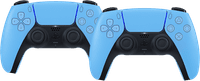 Sony PlayStation 5 Manette DualSense Sans Fil Starlight Blue Lot de 2