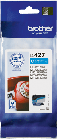 Brother LC-427 Cartridge Cyaan