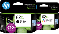 HP 62XL Cartridge Combo Pack