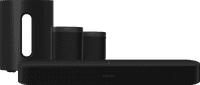 Sonos Beam Gen2 + 2x One + Sub Mini Black