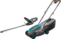 Gardena PowerMax 32/18V P4A Solo (sans Batterie) + Gardena EasyCut 45/18V (sans Batterie)