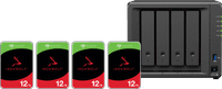 Synology DS425+ + Seagate IronWolf 12 To Lot de 4