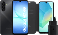 Samsung Galaxy A17 128GB Zwart 5G + Accessoirepakket