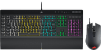 Corsair K55 RGB Pro Gaming Keyboard AZERTY + Corsair Harpoon Gaming Mouse