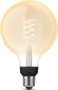 Philips Hue Filament Light White Globe XL E27 - 2023
