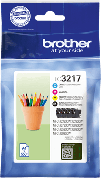 Brother LC3217 Cartouche Lot de 4