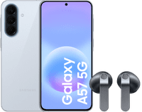 Samsung Galaxy A57 256 Go Bleu Clair 5G + Samsung Galaxy Buds4 Noir