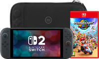 Nintendo Switch 2 + Mario Kart World + BlueBuilt beschermhoes