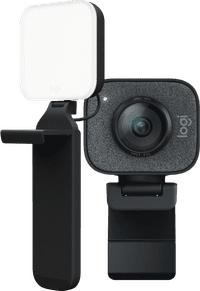 Logitech Litra Glow Streaming Light + StreamCam Gray
