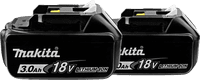 Makita BL1830B LXT 18V 3.0Ah Battery 2-pack