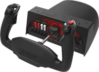 Honeycomb Alpha Flight Controls Yoke and Switch Panel PC