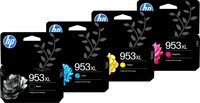 HP 953XL Cartridges 4-color Pack