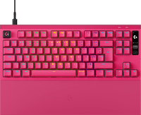 Logitech G PRO X2 RAPID TKL Gaming Toetsenbord Roze Azerty