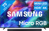 Samsung Micro RGB 75" R85H (2026) + Samsung HW-Q600H (2026)