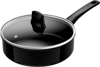 Tefal Renew On Ceramic High-Sided Skillet 24cm Black