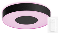 Philips Hue Infuse M Ceiling Lamp White and Color Black + Dimmer